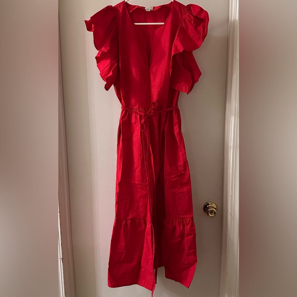 A New Day Red Midi Dress